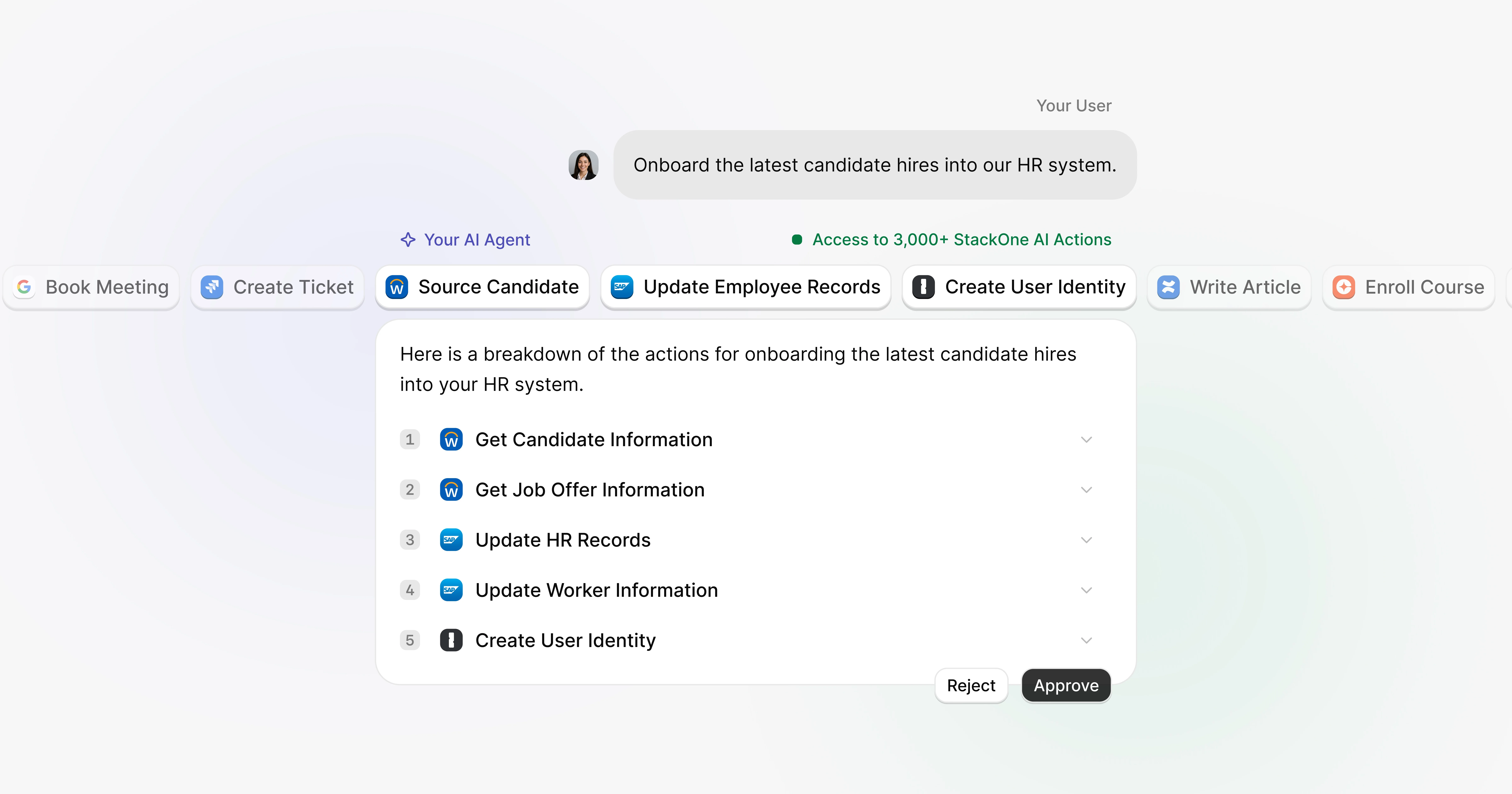 StackOne gives AI Agents and B2B SaaS access to over 3,000 actions in 200 tools through one interface